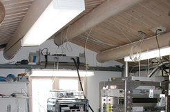 Inside the cabin