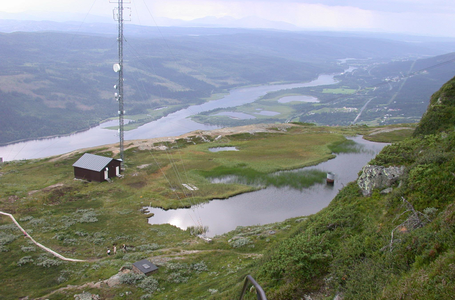 View to the valley View to the valley