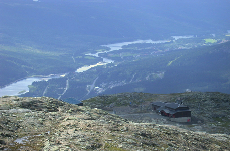 View to the valley View to the valley