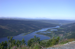 View to the valley