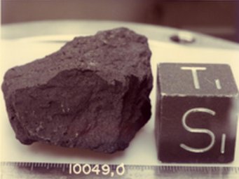 Mondgestein. Mondgestein.