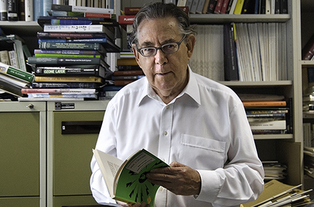 He coined the term "Anthropocene", the atmopheric chemist and nobel laureate Paul Crutzen.