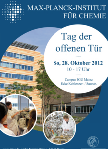 Plakat zum Tag der offenen Tür 2012. Plakat zum Tag der offenen Tür 2012.