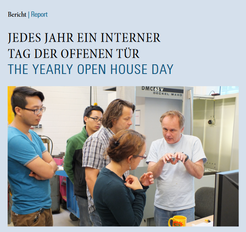 Deckblatt Newsletter der MPI für Chemie.Erste Ausgabe 2013