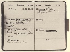 Otto Hahn's notebook. Holdings of the MPG Archive Berlin-Dahlem