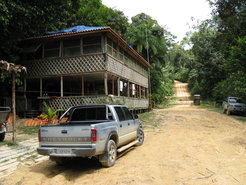 The accomodation near the field site TT34. Picture: J. Schneider, MPIC
