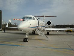 The research aircraft HALO. Picture: J. Schneider, MPIC.