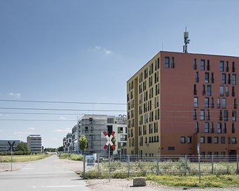 Gästehaus (rechte Seite), Bild: Dom Jack/MPIC Ansicht Gästehaus K3