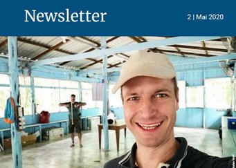 Deckblatt Newsletter der MPI für Chemie. Zweite Ausgabe 2020.