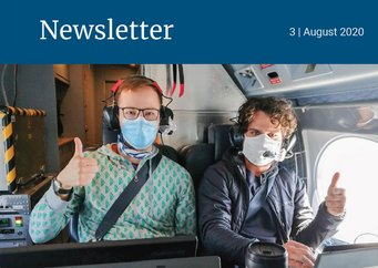 Deckblatt Newsletter der MPI für Chemie. Zweite Ausgabe 2020.