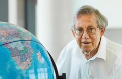 Paul J. Crutzen am Max-Planck-Institut für Chemie.