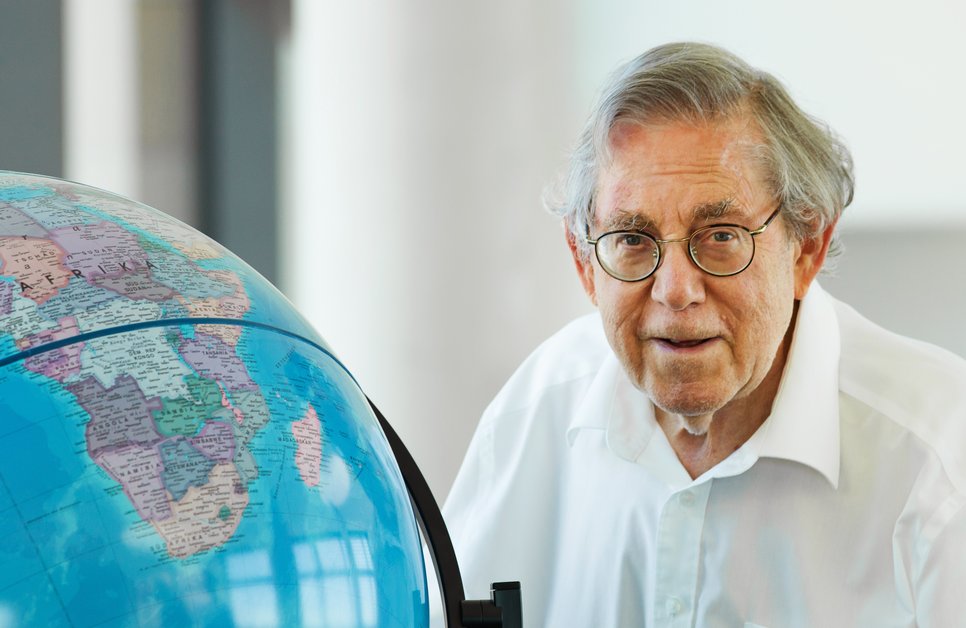 Paul J. Crutzen am Max-Planck-Institut für Chemie.