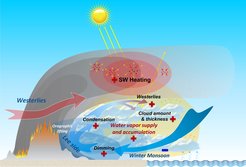 Synergetic feedback of smoke aerosol–cloud–boundary-layer interaction coupling with the monsoon in subtropical southeastern Asia (Nature Commun. 2021).