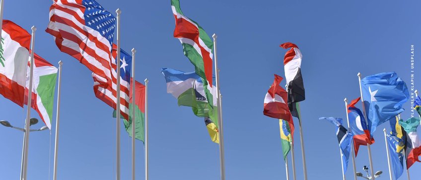 International Office international flags