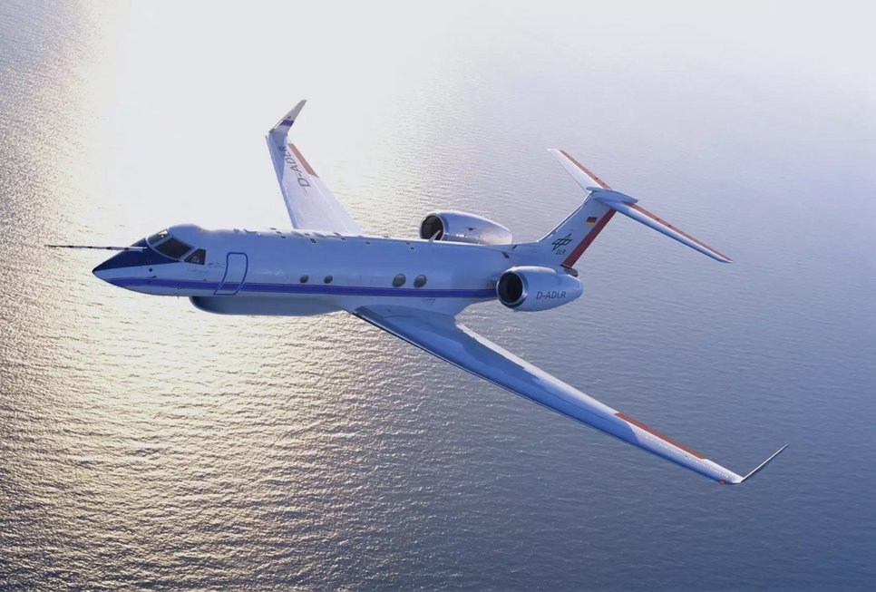 Abbildung Forschungsflugzeug HALO