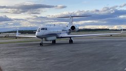 HALO on the apron at Anchorage. (c) J. Schneider