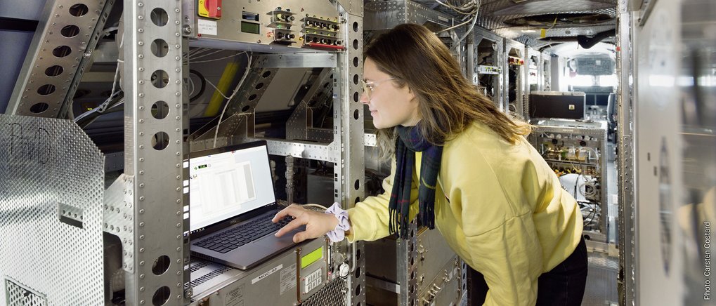 Mit Flugzeugen erkunden wir die Atmosphäre und sammeln dort Daten, um die natürlichen und anthropogenen Aerosolpartikel und die chemischen Prozesse in der Atmosphäre zu verstehen.