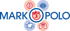 Logo von MARK O Polo, ein EU-finanziertes Projekt zur Erforschung von Gesundheitsschäden durch Verkehrslärm und Luftverschmutzung.
