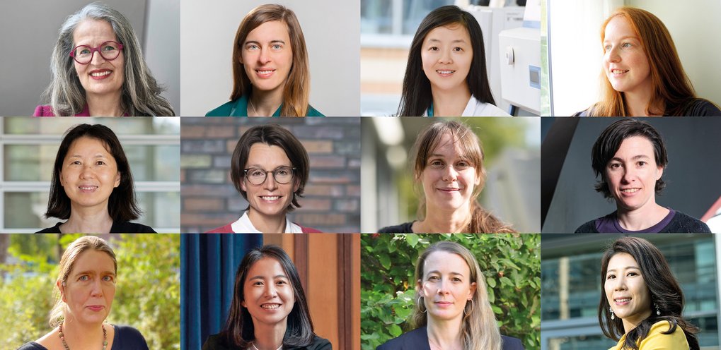 Collage of female scientists.