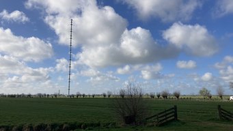 The meteorological tower at Cabauw. (c) J. Schneider The meteorological tower at Cabauw. (c) J. Schneider