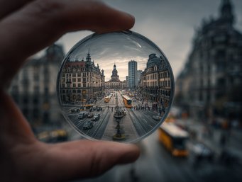 Source: AI generated European City through a lense