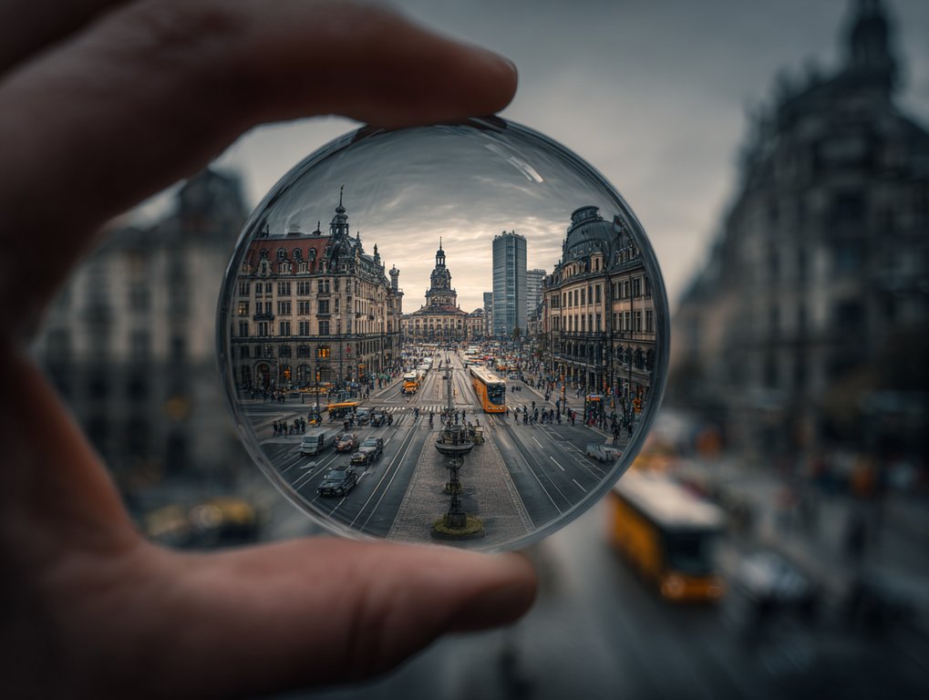 European city thru a lense